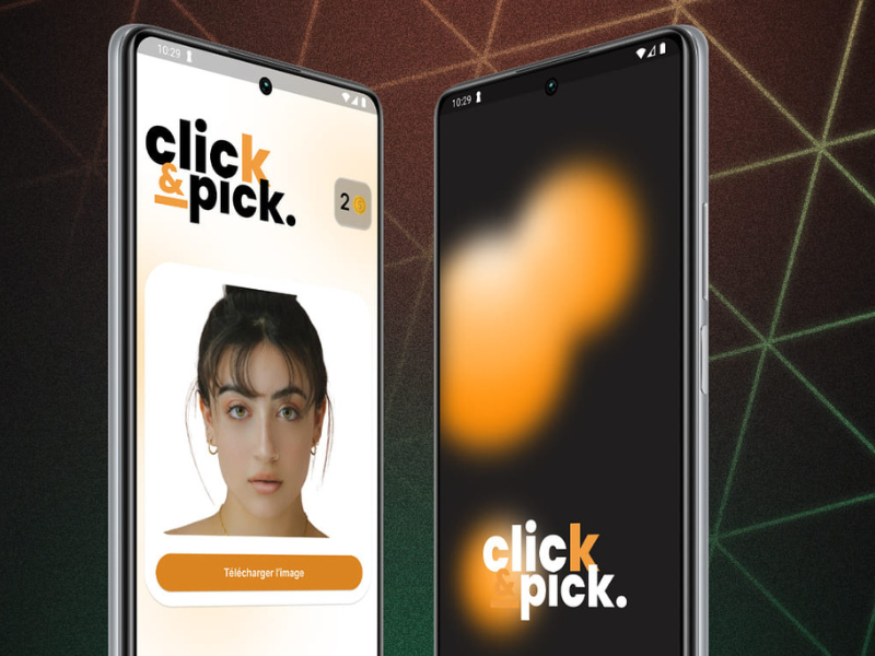 Étude de cas ClicknPick| Application mobile de photo