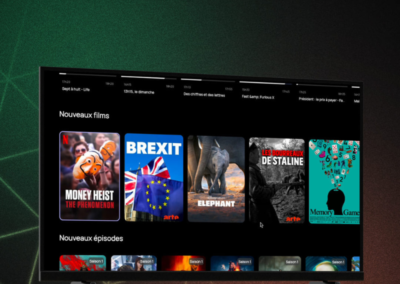 Étude de cas application mobile & TV de streaming